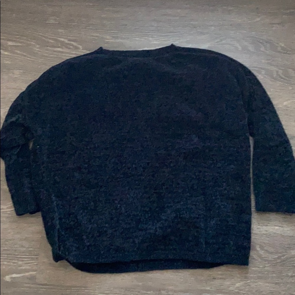 Express Chenille Black Sweater - Picture 8 of 8